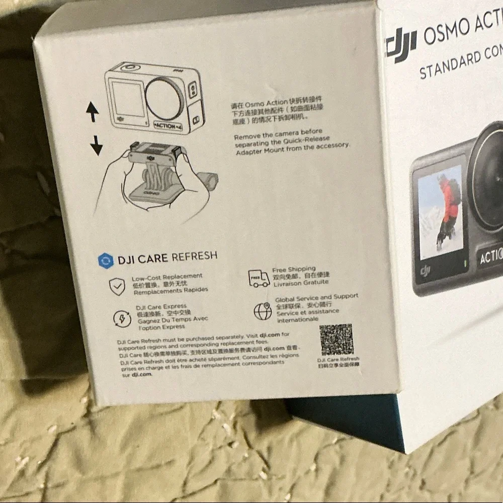 DJI Osmo Action 4 Standard Combo - Black